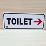 sign toilet akrilik
